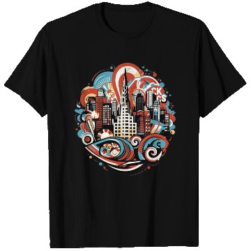Discover Trendy Urban Graffiti style expressive Street Art T Shirts