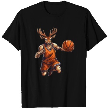 Discover Basketball player deer T Shirts