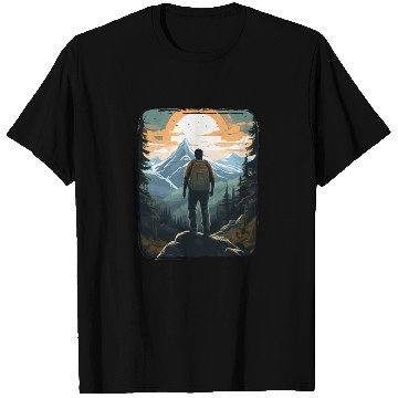 Discover Forest nature trekking adventure T Shirts