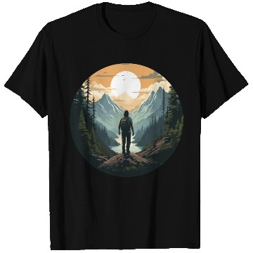 Discover Forest nature trekking adventure T Shirts