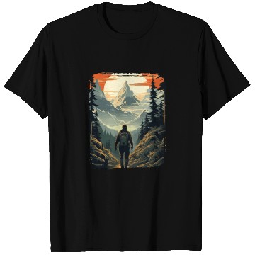 Discover Forest nature trekking adventure T Shirts