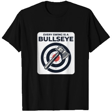 Discover Axe Throwing Axe Thrower Lumberjack Funny Bullseye T Shirts