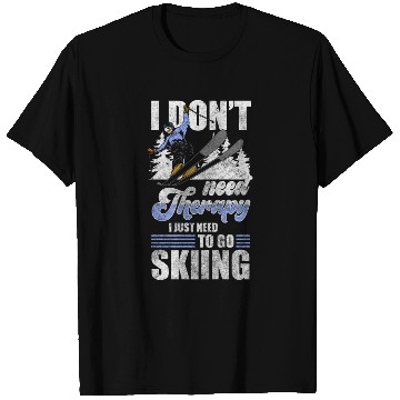 Discover Skiing Winter Apres Ski T Shirts