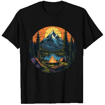 Discover Forest nature trekking adventure T Shirts