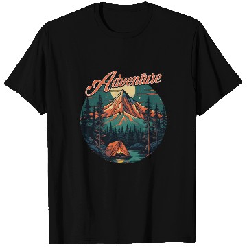 Discover Forest nature trekking adventure T Shirts