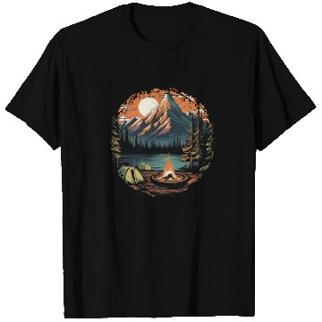 Discover Forest nature trekking adventure T Shirts