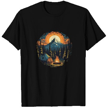 Discover Forest nature trekking adventure T Shirts
