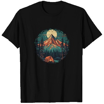 Discover Forest nature trekking adventure T Shirts