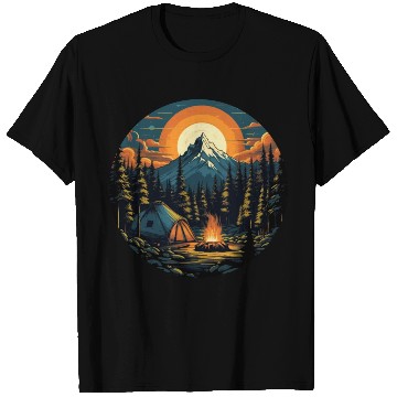 Discover Forest nature trekking adventure T Shirts