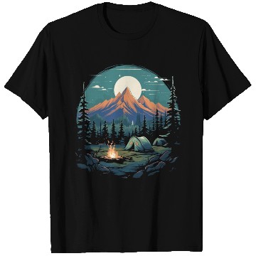 Discover Forest nature trekking adventure T Shirts