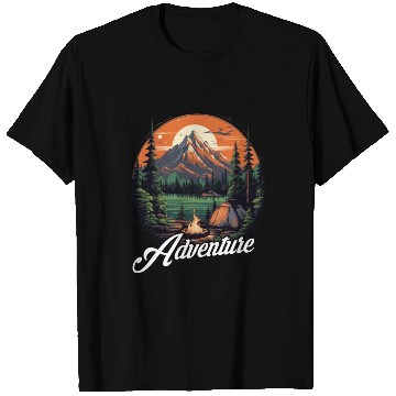 Discover Forest nature trekking adventure T Shirts