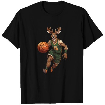 Discover Basketball deer T Shirts
