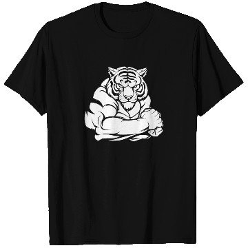 Discover Workout Gym Tiger T Shirts