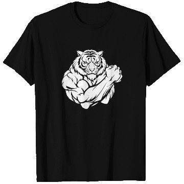 Discover Workout Gym Tiger T Shirts