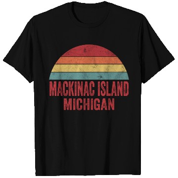 Discover Vintage Mackinac Island Michigan T Shirts