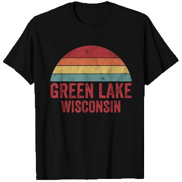 Discover Vintage Green Lake Wisconsin T Shirts