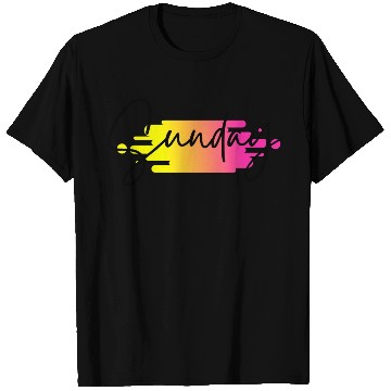 Discover Sunday Vibe Design T Shirts