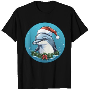 Discover Dolphin Christmas T Shirts