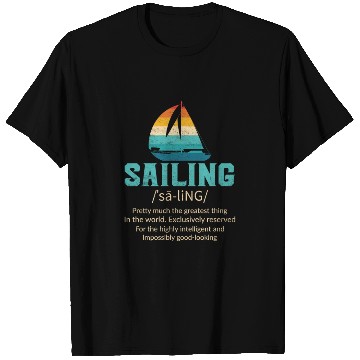 Discover Sailing Definition T Shirts Unisex Sailing T Shirts