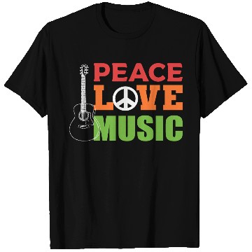 Discover Peace Love Music Composer Gift T Shirts