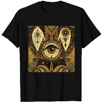 Discover Abstract New Age 1920s Steampunk Design T Shirts