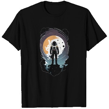 Discover astronauts enter the space dimension T Shirts