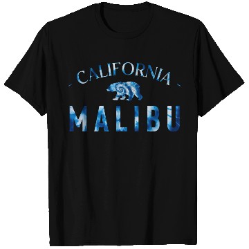 Discover Malibu California Bicycle Club In a Tie Dye Design T Shirts