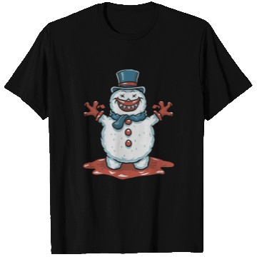 Discover frosty snowman creepy T Shirts