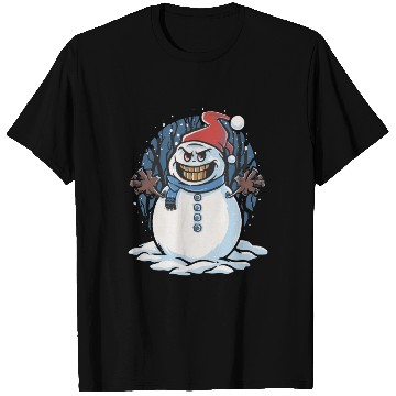Discover frosty snowman creepy T Shirts