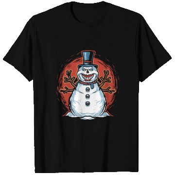Discover frosty snowman creepy T Shirts