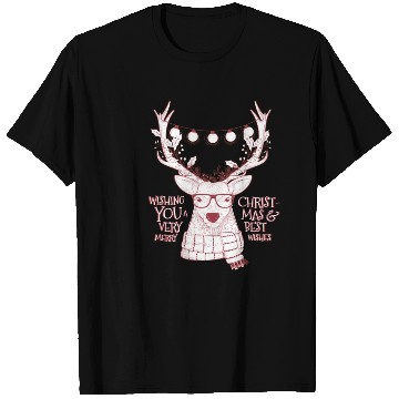 Discover Santa Claus's reindeer - Happy Christmas T Shirts