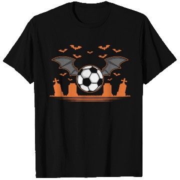 Discover halloween soccer bat Design T Shirts