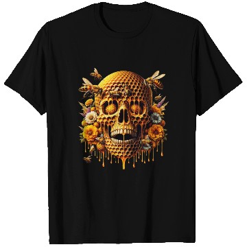 Discover Sweet Life Skull T Shirts Honeycomb Haven Bumblebee