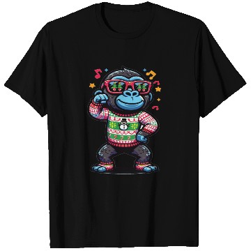 Discover Gorilla With Sunglasses T Shirts