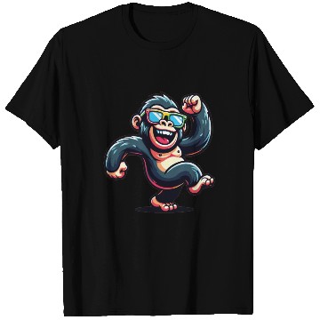 Discover Gorilla With Sunglasses T Shirts
