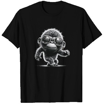 Discover Gorilla With Sunglasses T Shirts