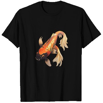 Discover Koi Fish Japanese Carp Pond T Shirts
