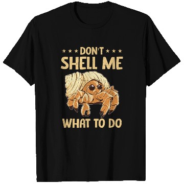 Discover Sea Creature Seafood Shells Hermit Crab Lover T Shirts