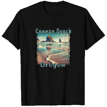 Discover Cannon Beach, Oregon, USA - Relaxing Seaside T Shirts
