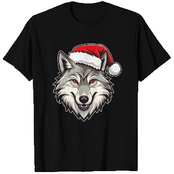 Discover Wolf Christmas T Shirts