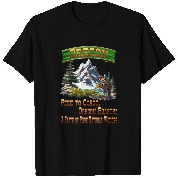 Discover Oregon Boasts T Shirts