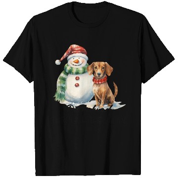 Discover Dachshund Through The Snow T Shirts