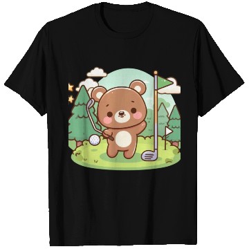 Discover Golfing bears T Shirts