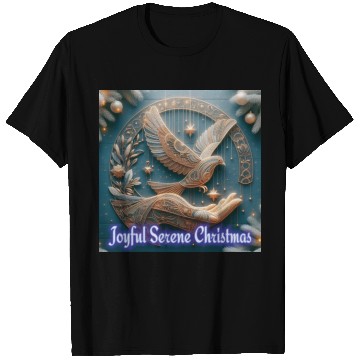 Discover Joyful Serene Christmas. T Shirts