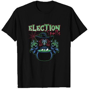 Discover Election Spells Witch Spooky Halloween Meme Voter T Shirts