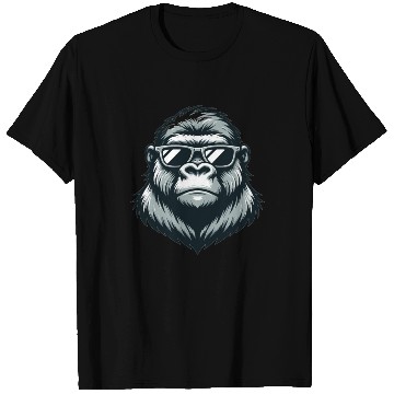 Discover Gorilla With Sunglasses T Shirts