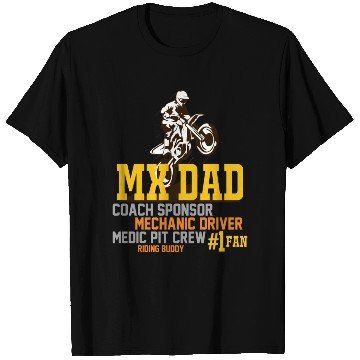 Discover Mx Dad Motocross Supercross Papa T Shirts