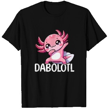 Discover Dabbing Axolotl Dancer Kawaii Newt T Shirts
