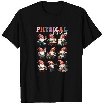 Discover Christmas Gnome Santa Physical Therapy Xmas T Shirts