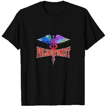 Discover Phlebotomist Medical Caduceus T Shirts